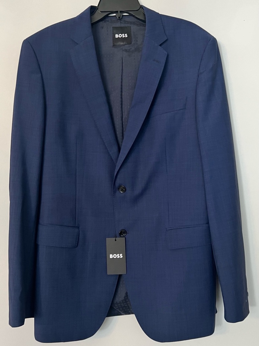 NEW NAVY BOSS VIRGIN WOOL SPORT COAT 44L